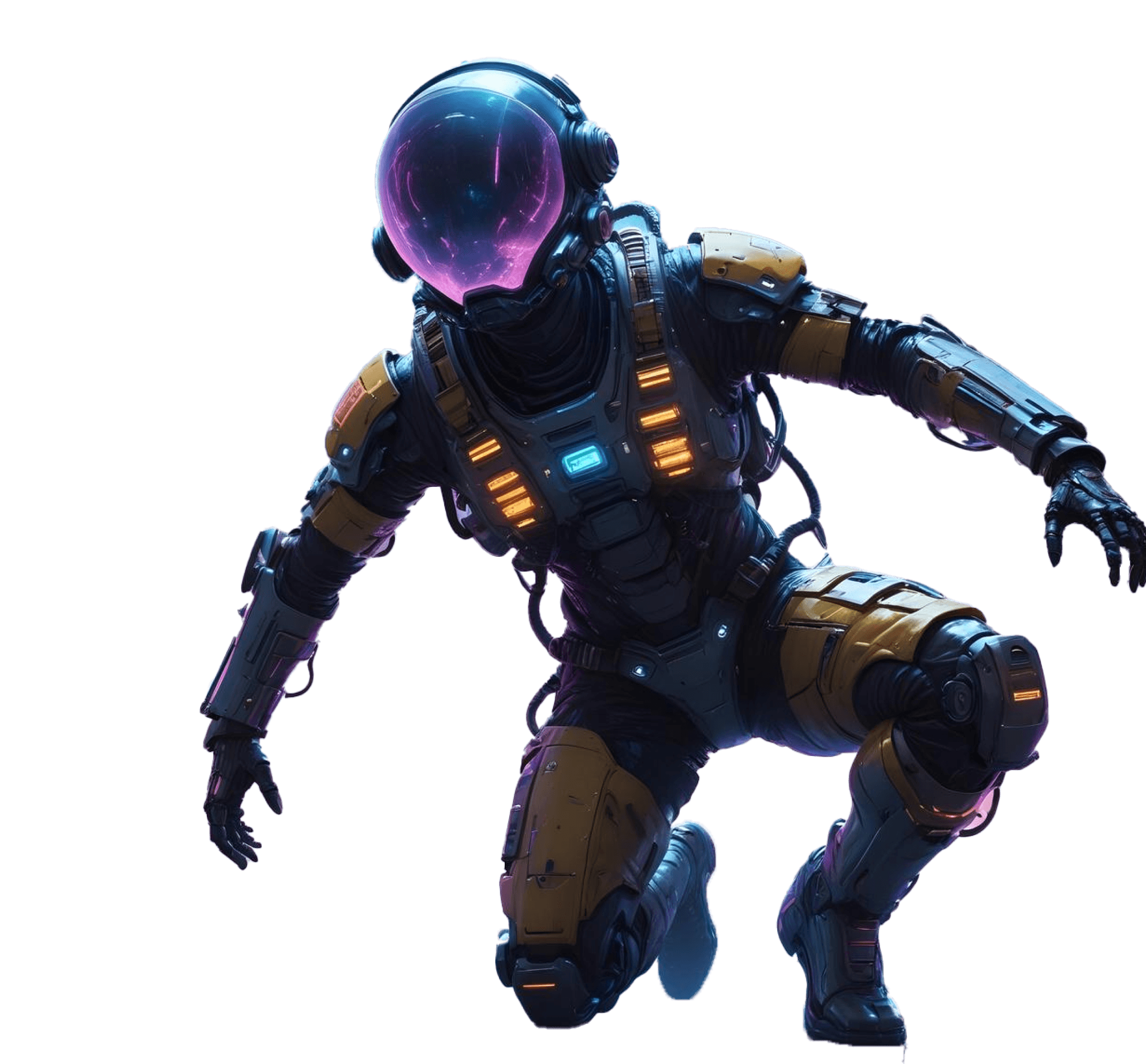 Digital creation astronaut